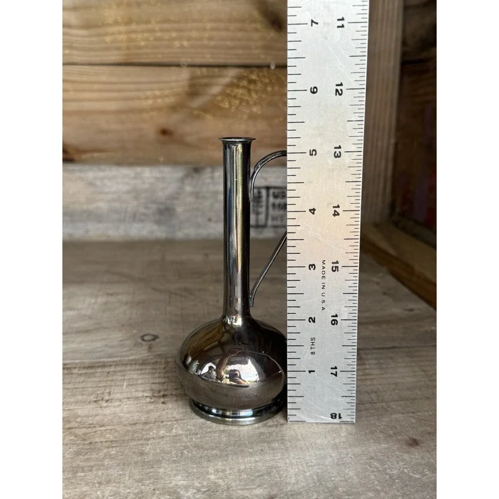 Vintage Sliver Plated Bud Vase  MCM